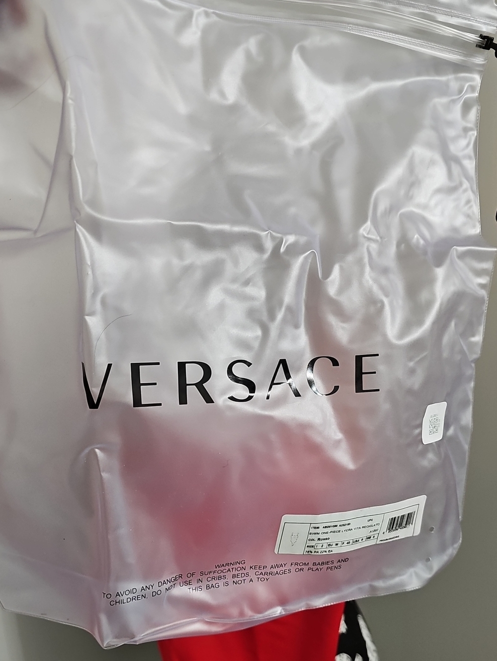 Versace Greca Border One Piece Swimsuit - Picture 9 of 9